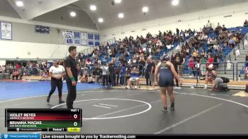 189 lbs Round 1 - Brianna Macias, Los Osos Highschool vs Violet Reyes, Arnold O Beckman