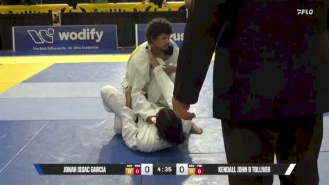 Kendall John B Tolliver vs Jonah Issac Garcia 2026 Pan Jiu Jitsu IBJJF Championship