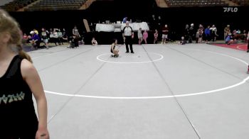 60 lbs Semifinal - Aubrie Twaddle, Savannah Wrestling Center vs Arya Bacon, Pedraza Wrestling