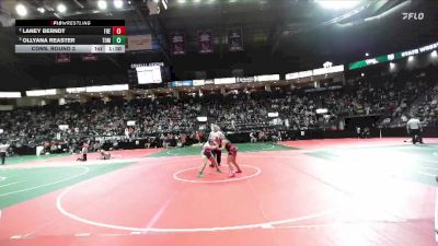 185 lbs Round 1 - Laney Berndt, FRE1 vs Ollyana Reaster, TOM2