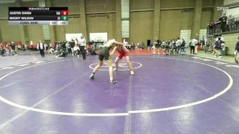 157A Cons. Semi - Brody Wilson, Sand Springs vs Austin Owen, Thompson