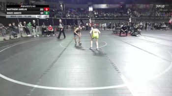 75 lbs Quarterfinal - Matthew Amelio, Jersey 74 vs Enzo Amato, Rfh