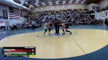 113 lbs Cons. Round 2 - Preston Kongmanichanh, GARFIELD CLC vs Ethan Ansel, MANCHESTER