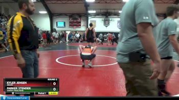 182 lbs Round 2 - Kyler Jensen, Solon vs Parker Stender, Louisa-Muscatine