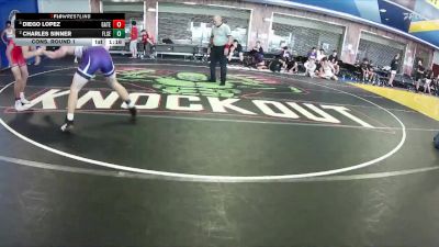 157 White Cons. Round 1 - Diego Lopez, Gateway vs Charles Sinner, Fletcher Senior