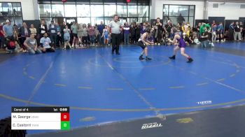 80 lbs Consi Of 4 - Maddex George, Villa Rica Wrestling Club vs Crew Castorri, Teknique Wrestling