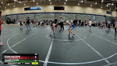 100 lbs Round 5 (8 Team) - Tanner Stuart, Brawler Elite vs Ethan Halstead, Warhawks Wrestling