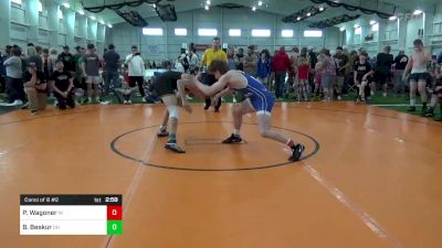 E-171 lbs Consi Of 8 #2 - Peyton Wagoner, IN vs Bruce Beskur, OH