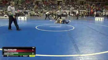 125 lbs 3rd Place Match - Elli Roseland, Hettinger/Scranton vs Aleiya Cullinan, Bismarck Legacy