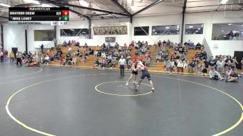 149 lbs Quarterfinal - Brayden Deem, Indianapolis vs Mike Loney, Indiana Tech