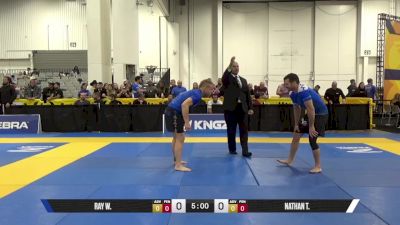 NATHAN T. vs RAY W. 2025 World IBJJF Jiu-Jitsu No-Gi Championship