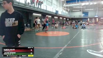 132 lbs Round 3 (10 Team) - Jacob Mowad, BRAWL Silver vs Kurtis Soles, Patriots WC