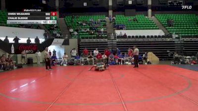 167 lbs Finals (8 Team) - Owen Wilbanks, Vestavia Hills vs Chalie Sledge, Huntsville