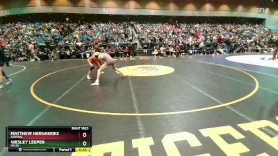 106 lbs Cons. Round 6 - Wesley Leeper, Kelso vs Matthew Hernandez, Central