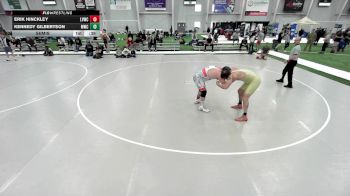 Masters D - 100 lbs Semis - Erik Hinckley, Las Vegas Wrestling Club vs Kennedy Gilbertson, Mustang Wrestling Club