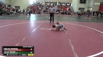 65 lbs Champ. Round 2 - Myles Teater, Piedmont Wrestling Club vs Leelan Johnson, North Alabama Elite Wrestling