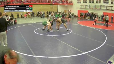 285 lbs Champ. Round 1 - Max Eldridge, Edmonds-Woodway vs Elijah Sandoval, Cascade