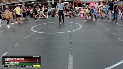 88 lbs Round 6 (8 Team) - Camron Veneziano, Kraken vs Anthony Hoff, Triumph Trained