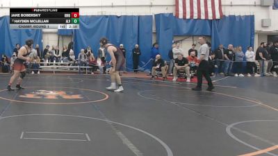 184 lbs Champ. Round 1 - Jake Bobersky, King`s (pa) vs Hayden McLellan, Alvernia University
