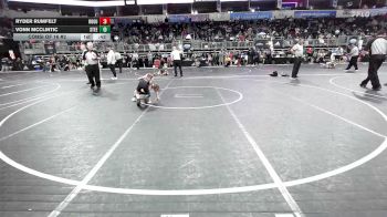 58 lbs Consi Of 16 #2 - Vonn McClintic, Steel Valley Renegades WC vs Ryder Rumfelt, Rogue Warrior WC
