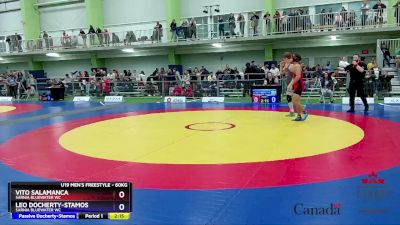 60kg Cons. Round 2 - Vito Salamanca, Sarnia Bluewater WC vs Leo Docherty-Stamos, Sarnia Bluewater WC