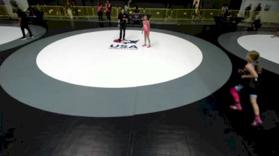 73 lbs Quarters - Carolina Guillent, Poway Wrestling vs Iliana Boggust, Yucaipa Thunder Wrestling Club