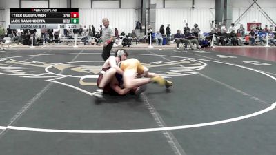 174 lbs Consi Of 8 #1 - Tyler Boelhower, Springfield vs Jack Ramondetta, Western New England