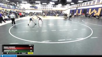 141 lbs Champ. Round 2 - Sean Conway, University Of Chicago vs Andrew Kested, Wisconsin-Eau Claire