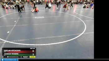 122 lbs Cons. Round 3 - Hannah Rogers, IA vs Kaylan Hitchcock, KS