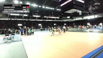 144 lbs Champ. Round 1 - Ricardo Lopez, Federal Way vs Kase Denison, Tonasket