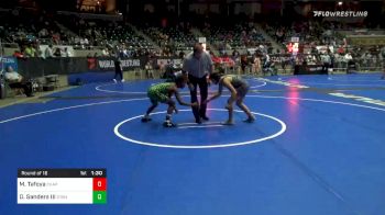 100 lbs Prelims - Max Tafoya, Chaparral WC vs Donald Sanders III, Standfast