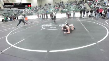 102 lbs Round Of 16 - Jace Trautz, Legacy Elite vs Bentley Cormany, Corning Sharks
