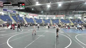 98 lbs Semifinal - Esai Saenz, Bear Cave WC vs Bryson Peterson, Team Champs (MT)