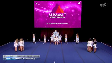 Las Vegas Elements - Glacier Girls [2026 L1 Junior - Flex - D2 - Medium Semis] 2026 The D2 Summit