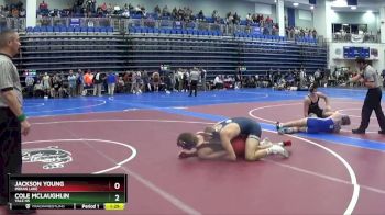 165 lbs Quarterfinal - Jackson Young, INDIAN LAKE vs Cole McLaughlin, Yale HS