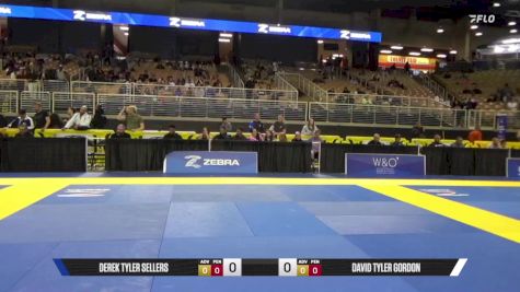 David Tyler Gordon vs Derek Tyler Sellers 2025 Pan Jiu Jitsu IBJJF Championship