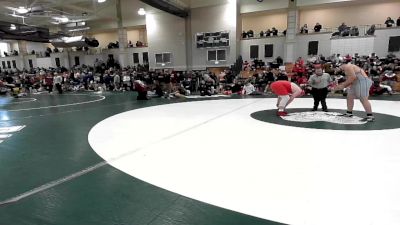 285 lbs Round Of 16 - Brook Strachan, Hingham vs Angel Figueroa, Middleborough