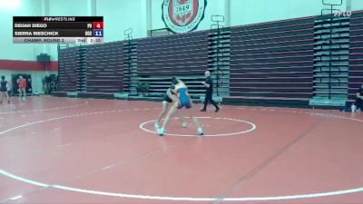 138 lbs Champ. Round 1 - Sitlaly Macias, Eastern Oregon University vs Bailey Seley, Treasure Valley Community College