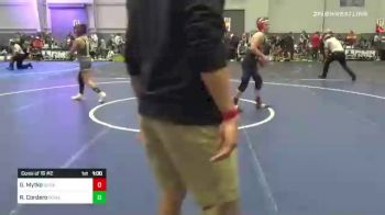 102 lbs Consi Of 16 #2 - Gavin Mytko, Durango WC vs Rene Cordero, Poway Elite