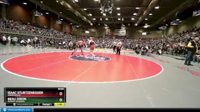 Cons. Round 1 - Isaac Sturtzenegger, Grantsville vs Beau Dixon, Summit Academy