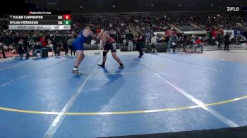 215 lbs 7th Place Match - Rylan Peterson, Coeur D Alene vs Caleb Carpenter, Buhl