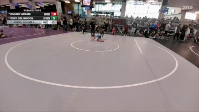 65 lbs Champ. Round 2 - Charlotte Dice, Brazoria County Wrestling vs Legend Collins, Mission Wrestling Club