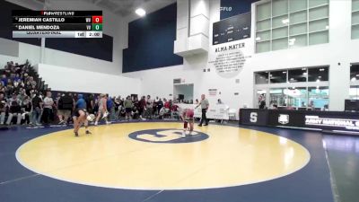 113 lbs Quarterfinal - Jeremiah Castillo, West Valley vs Daniel Mendoza, Victor Valley