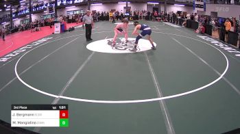 118A lbs 3rd Place - Jack Bergmann, Scorpions vs Mason Mangialino, Comsewogue/ Barn Brothers