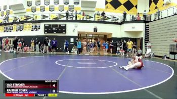 124 lbs 1st Place Match - Ava Strayer, Bulldog Premier Wrestling Club vs Kambyr Posey, Contenders Wrestling Academy