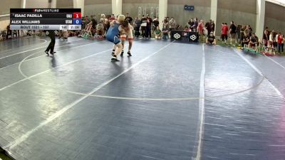 157 lbs Champ. Round 1 - Isaac Padilla, California vs Alex Williams, Utah