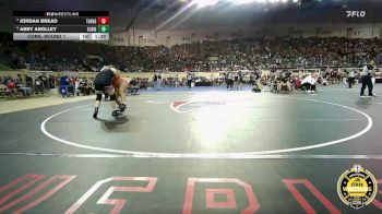 G6A-190 lbs Cons. Round 1 - Abby Anglley, Elgin-Girls vs Jordan Bread, Tahlequah-Girls