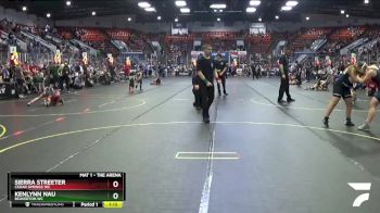 76 lbs Semifinal - Sierra Streeter, Cedar Springs WC vs Kenlynn Nau, Beaverton WC