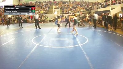 159 lbs Cons. Round 2 - Gavin Resor, Cambridge vs Corey Gilliam, North Union