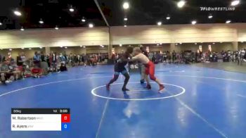 88 kg Prelims - Morgan Robertson, MWC Wrestling Academy vs Ronald Ayers, Arizona